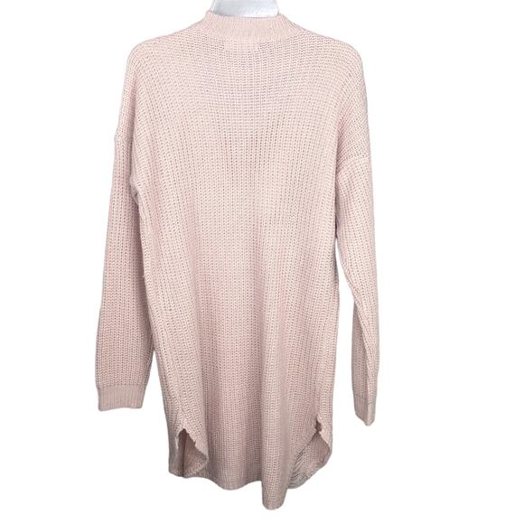 Women's Distressed Pink Sweater - Picture 3 of 6